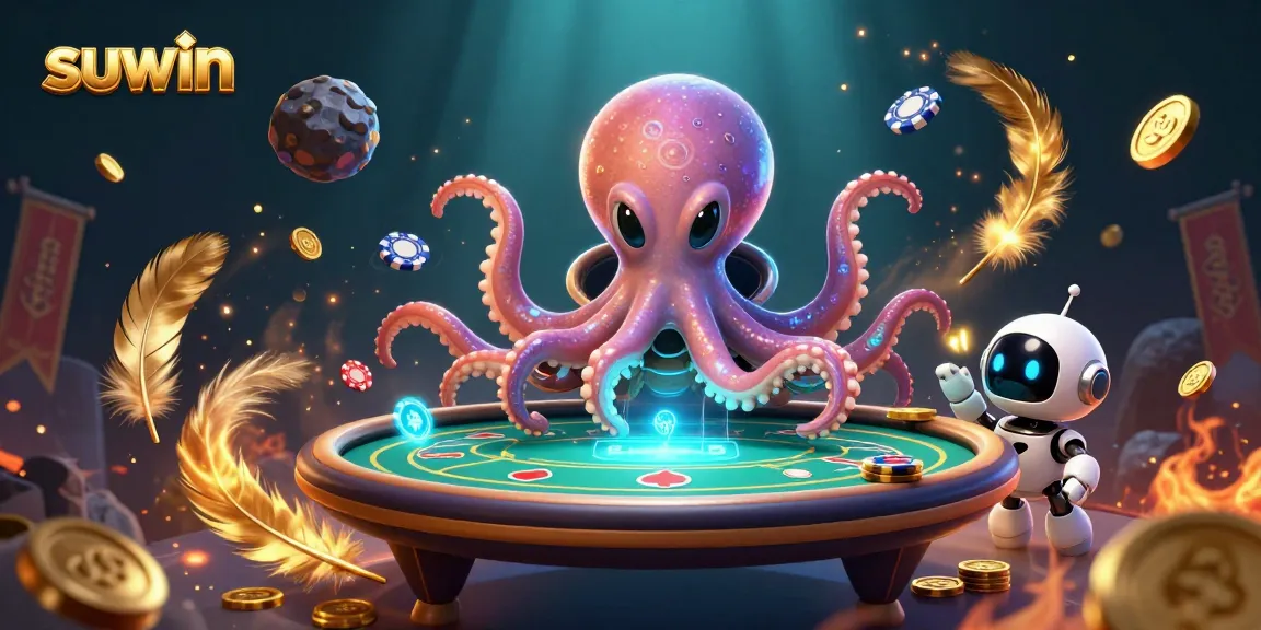 Bet and win big at suwin with a lively alien octopus and dynamic gambling action!